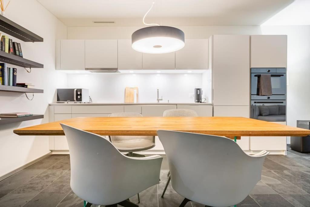 Luxus Wohnung mit Garten Zürich Exterior foto