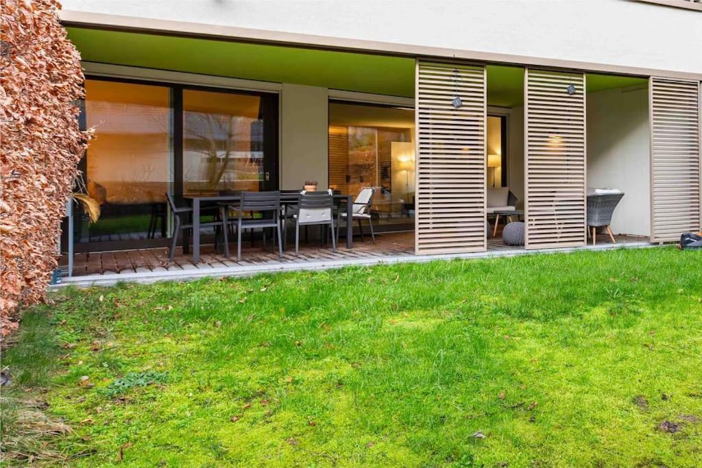 Luxus Wohnung mit Garten Zürich Exterior foto